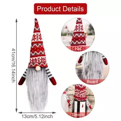 Tampa De Garrafa De Vinho De Natal, Decorações De Feliz Natal Para Casa, Ornamento De Natal, Presentes De Natal, Ano Novo 2025, 2025 - comprar online