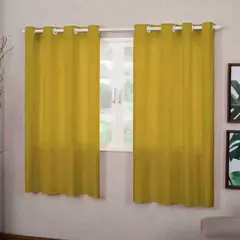Cortina Roma 2,00 L X 1,40 A Decoração (Janela, Sala ,Quarto, Escritório, Cozinha)