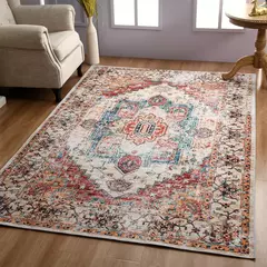 Tapete persa turco vintage, tapetes étnicos retrô, tapete grande, capacho de entrada, apto para sala de estar cabeceira e quarto - comprar online