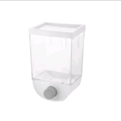 Dispenser Multiuso para Grãos - Armazenamento de Alimentos Secos, Organizador de Cozinha - Wolf Magazine