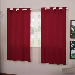 Cortina Roma 2,00 L X 1,40 A Decoração (Janela, Sala ,Quarto, Escritório, Cozinha)
