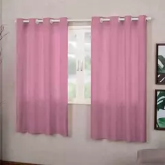 Cortina Roma 2,00 L X 1,40 A Decoração (Janela, Sala ,Quarto, Escritório, Cozinha)