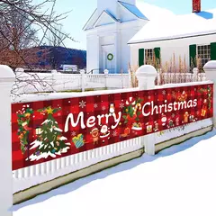 Feliz Natal Outdoor Banner Decorações para casa, Xmas Decor, Noel, Feliz Ano Novo, 2025, 2025 - comprar online