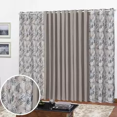 Imagem do Cortina Florata 3,00 L 2,20 A (Parede Inteira, Sala, Quarto, Escritório, Decoração)