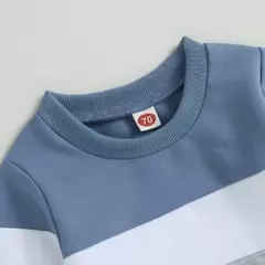 Conjunto de moletom e calças elásticas recém-nascido, Conjuntos de calças bebê menino, Roupas de 2 peças, Itens do bebê, Outono - comprar online