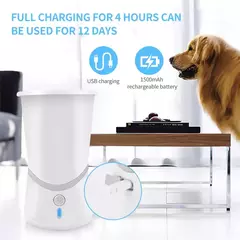 Cão automático pata limpador copo, pet foot washer, copo de silicone, pata portátil limpador para cães de pequeno e médio porte - loja online
