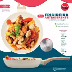 Imagem do Frigideira Indução 3 Tamanhos Fundo-triplo Revestimento Antiaderente - Dolce Home