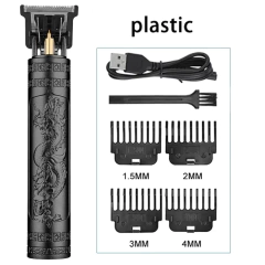 Elétrica sem fio cabelo Clipper, Profissional Barba Aparador, Beleza Kit, Tesoura Retro Bluetooth, Corte de cabelo - comprar online