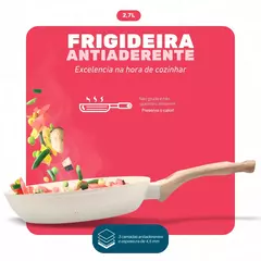 Frigideira Indução 3 Tamanhos Fundo-triplo Revestimento Antiaderente - Dolce Home - loja online