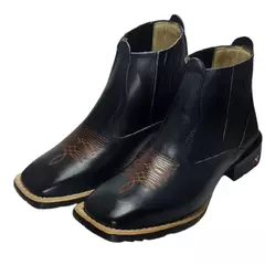 Bota Botina Texana Masculino Cano Médio na internet