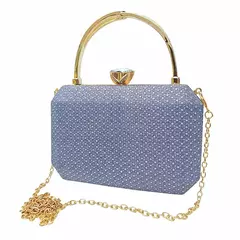 Bolsa Clutch Carteira de Festa Brilhosa Luxo Festa de Gala Casamento - loja online