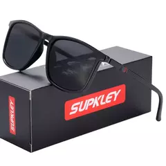 SUPKLEY Óculos de sol polarizados esportivos para homens e mulheres Óculos de sol com proteção UVA e B Acessório de óculos confortáveis