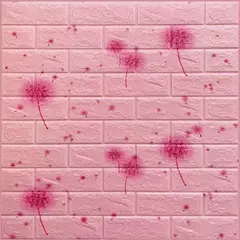 1 pçs 77cm * 70cm 3d adesivo de parede imitação tijolo quarto decoração da