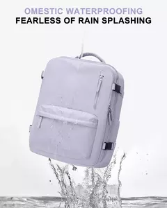 Bolsa para Laptop Resistente à Água para Mulheres, Mochila de Viagem de Cabine, Grande Capacidade, Easyjet, Ryanair, 45x36x20, 40x20