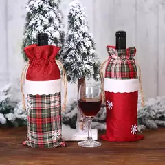 Tampa De Garrafa De Vinho De Natal, Decorações De Feliz Natal Para Casa, Ornamento De Natal, Presentes De Natal, Ano Novo 2025, 2025 - comprar online
