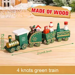 Decorações De Trem De Madeira Do Natal Para Casa, Enfeites De Feliz Natal, Decoração Da Árvore Do Natal, Noel, Presentes De Ano Novo, 2024 na internet