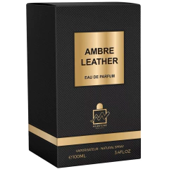 100ml Perfume Arabe Compartilhavel Masculino e Feminino Ambre Leather By Milestone - Original - Envio do Brasil - comprar online