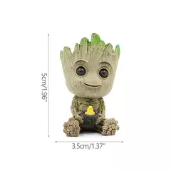 Desenhos animados Groot Figurines para Decoração de Casa, Modelo Miniatura, Desktop Display, Artesanato, Árvore Homem Ornamento, Decoração Do Escritório, 5cm - loja online