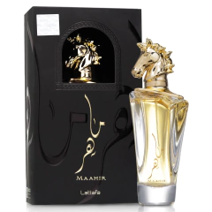 100ml Perfume Árabe Compartilhável Masculino e Feminino Maahir By Lattafa - Original - Envio do Brasil na internet