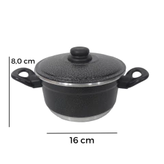 Jogo De Panela de Alumínio Conjunto 5 Peças + Leiteira Kit Alumínio Resistente - Wolf Magazine