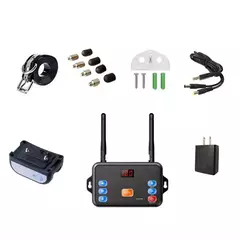 Sistema de Contenção Sem Fio para Cachorro, Recipiente, Alcance Ajustável, 2 em 1 Sistema de Treinamento, Seguro e Eficaz, 300m na internet