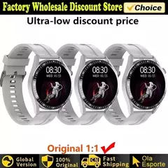 GT3 Pro AMOLED Smartwatch para homens e mulheres, tela HD, freqüência cardíaca, chamadas Bluetooth, à prova d'água, Android, iOS, 420x420, Novo, 2022