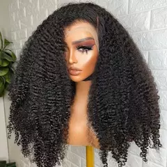 250 Densidade Profunda Onda Encaracolado 13x6 13x4 HD Lace Frontal Peruca 30 Polegada 360 Peruca Dianteira Do Laço Completo Kinky Curly Glueless Peruca De Cabelo Humano - Wolf Magazine