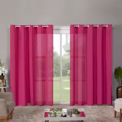 Cortina Roma 3.00 L X 2.20 (Parede Inteira) (Decoração, Sala, Quarto, Escrit?