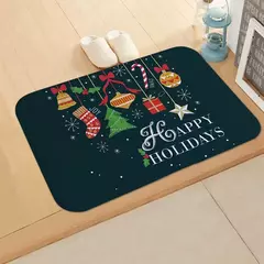 Ao ar livre Papai Noel porta tapete, Feliz Natal tapete, decorações para casa, ornamento de Natal, ano novo, 2025, 2025