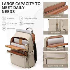 Novo simples grande capacidade mochila feminina viagem professor de negócios mochila portátil bolsa ombro menina escola estudante mochila bolsa