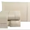 Jogo Cama Casal Toque Macio 4 Peças Percal 600 Fios Palha
