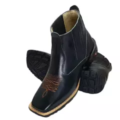 Bota Botina Texana Masculino Cano Médio na internet
