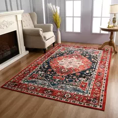 Tapete persa turco vintage, tapetes étnicos retrô, tapete grande, capacho de entrada, apto para sala de estar cabeceira e quarto