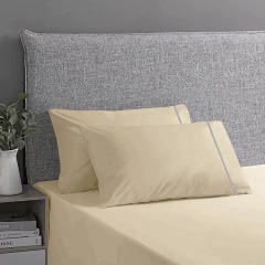 Imagem do Jogo de Lençol Queen 3 Peças 400 Fios Micro Percal Diversas Cores