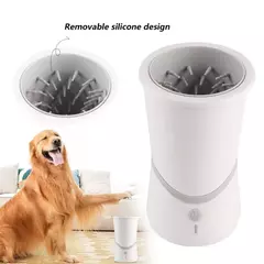 Cão automático pata limpador copo, pet foot washer, copo de silicone, pata portátil limpador para cães de pequeno e médio porte - comprar online