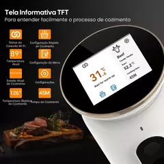 Inkbird wifi sous vide máquina ISV-101W 1000w sous vide fogão 3d circulação de água aquecimento com aplicativo menus predefinido para cozinhar - Wolf Magazine