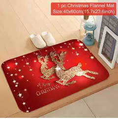 Ao ar livre Papai Noel porta tapete, Feliz Natal tapete, decorações para casa, ornamento de Natal, ano novo, 2025, 2025 - loja online
