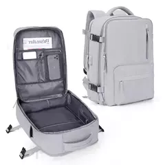 Easyjet Laptop Mochila para Avião Viagem, Avião, Ryanair Cabin, Bagagem de Mão, Mochila Escolar, 40x30x20 - Wolf Magazine