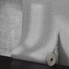 Imagem do Autoadesivo Papel de Parede, Espuma 3D, Monocromático, Espessado, Impermeável, Fundo, Parede, Renovação, Adesivos, PVC, 50cm x 10m