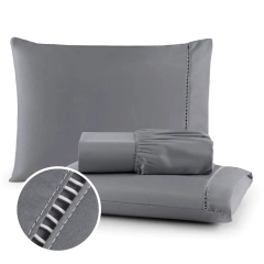 Jogo de Lençol Micropercal 400 fios Queen 03 Peças - loja online