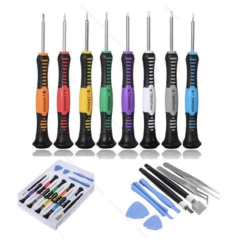 Kit Chaves Ferramenta 16 Peças Para Abrir Celular iPhone Android Reparos Manutenção Prático Compacto Essencial Ferramentas - Wolf Magazine