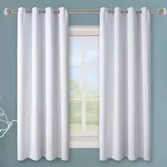 Cortinas blackout para sala de estar, 1 Painel Moder, Cortina do quarto, persianas grossas, cortinas porta, alto brilho, 90% - comprar online