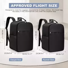 Ryanair-Bolsa de cabine para homens e mulheres, mochila de viagem de mão Easyjet Cabin Bag 45x36x20, 40x20 - loja online