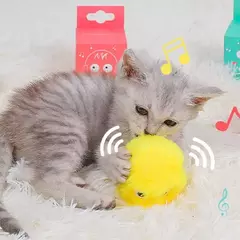 Brinquedos De Bola De Gato Inteligentes Kitten Plush Treinamento Elétrico Interativo Toque De Sonorização Do Produto Pet Squeak - comprar online