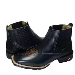 Bota Botina Texana Masculino Cano Médio - loja online