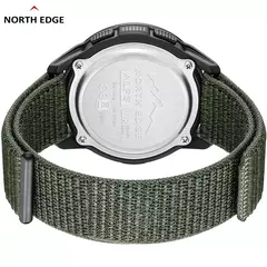 NORTH EDGE ALPS Relógio Digital Masculino Impermeável, Relógios De Pulso De Fibra De Carbono, Choque Militar Esportes, Super Leve, Bússola Ao Ar Livre, 50m - Wolf Magazine