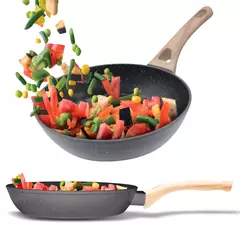 Frigideira Indução 3 Tamanhos Fundo-triplo Revestimento Antiaderente - Dolce Home - comprar online