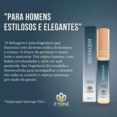 Perfume Masculino Selvagem 28ml Zyone Eau de Parfum EDP alta Fixação Frangrância Importada - Envio do Brasil - Wolf Magazine
