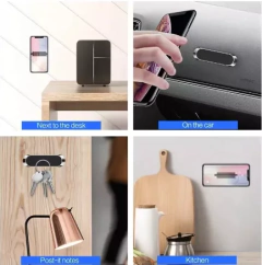 Imagem do Suporte Veicular Magnético Imã Discreto Painel Carro Suporte Celular GPS Acessório Carro Universal Prático Ajuste Fácil