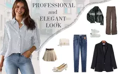 Imagem do Blusa de manga longa feminina, camisa listrada rosa, estampa clássica, botão, casual, sem bolsos, camisa básica diária, tops de outono e inverno, 2021